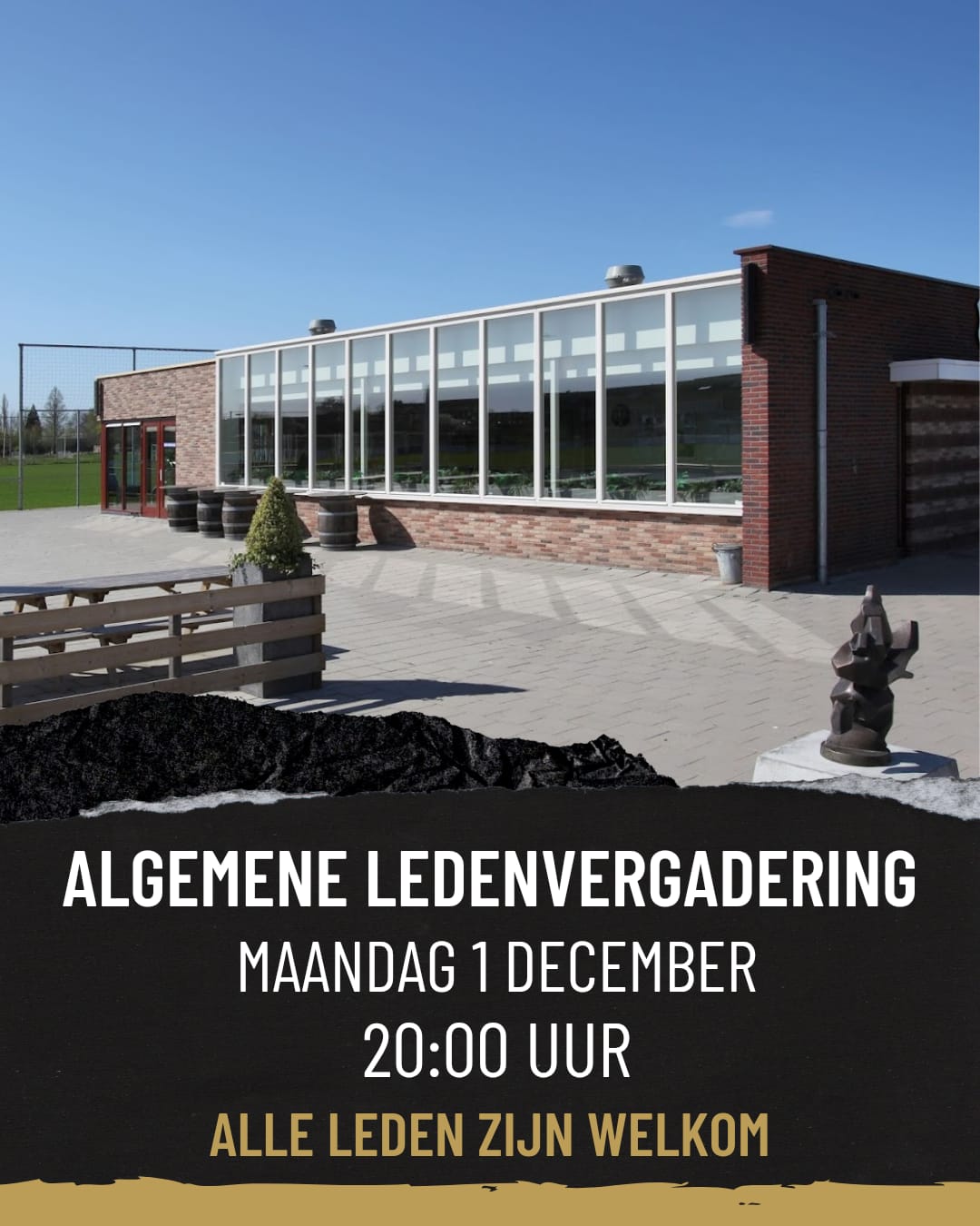 Algemene Ledenvergadering maandag 1 december 2025