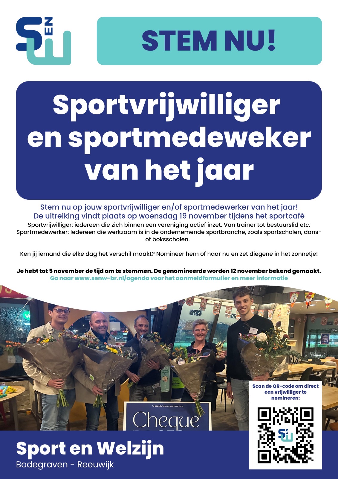 Sportvrijwilliger en -medewerker van het jaar